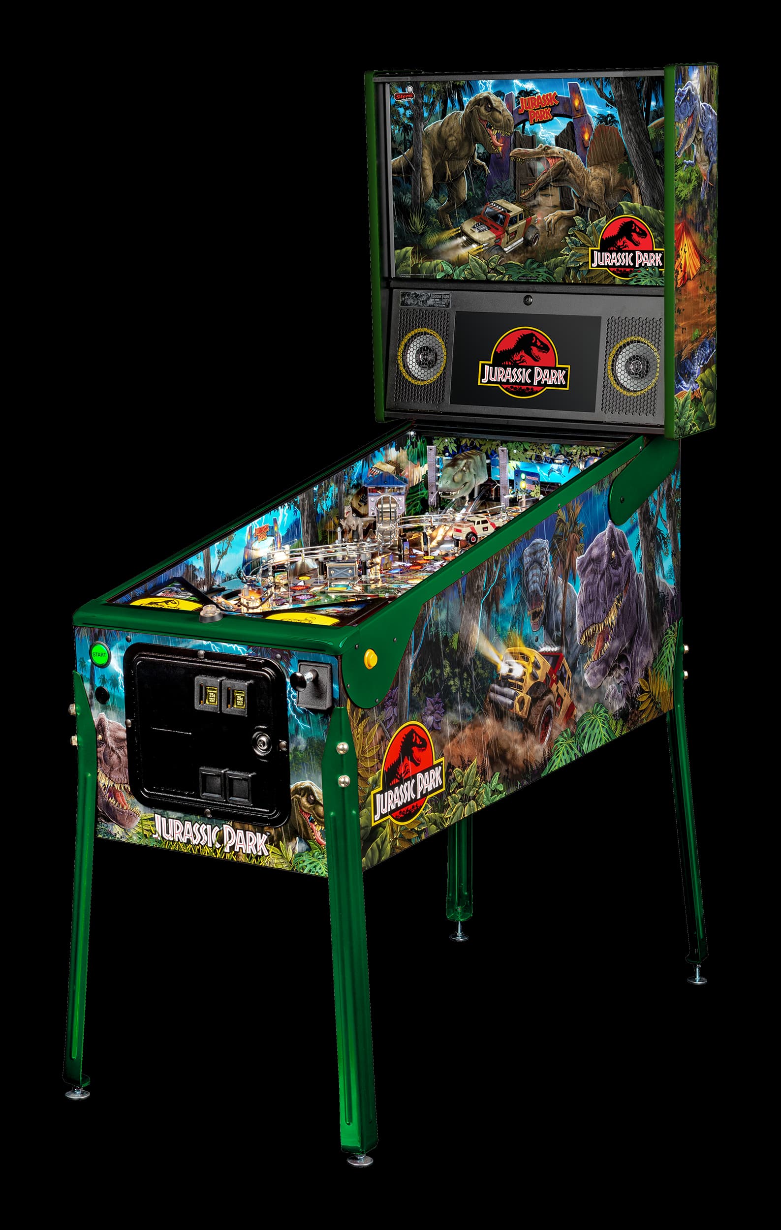 Left Facing Jurassic Park Limited Edition Pinball.